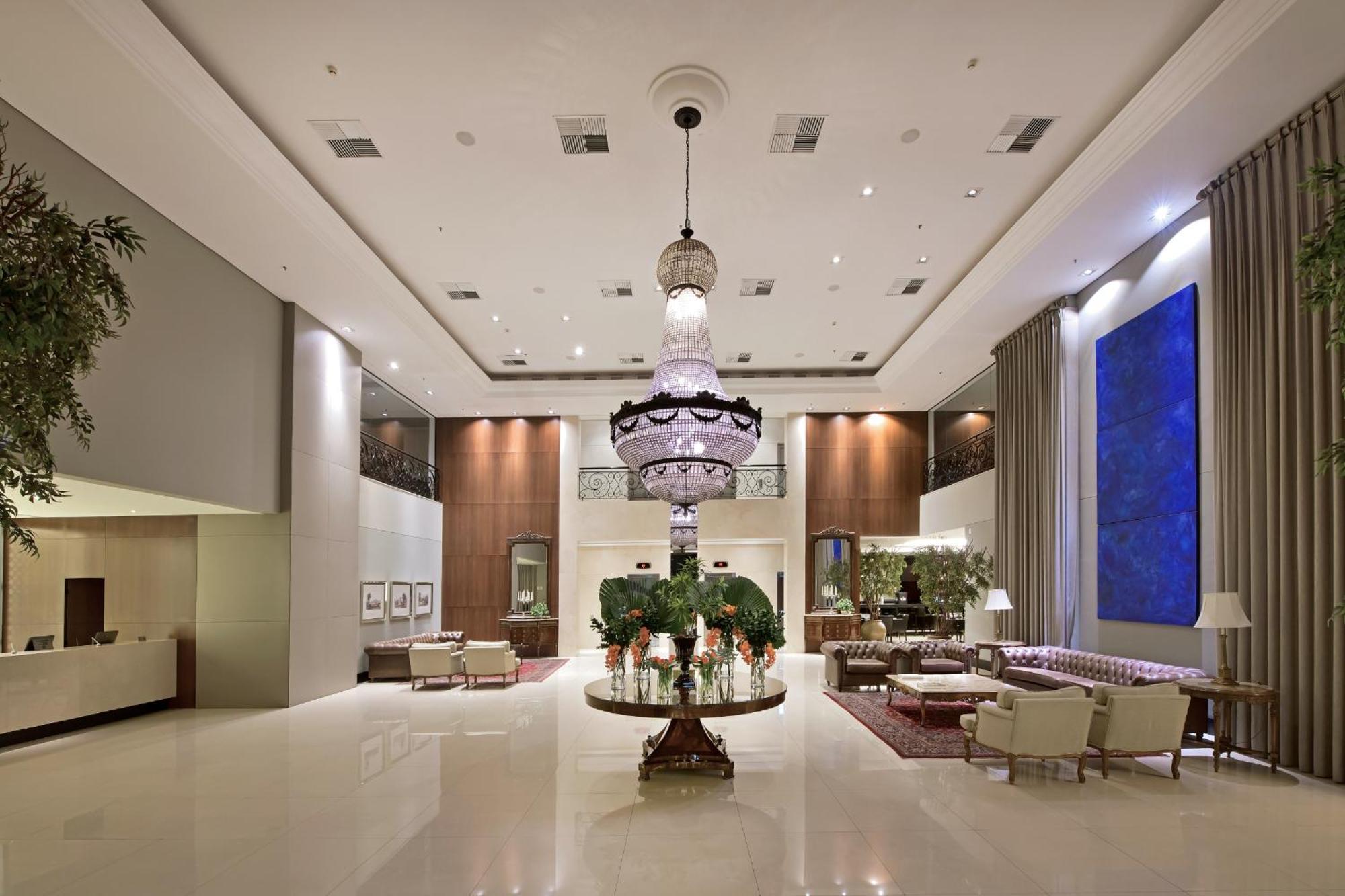 Hotel Mont Blanc Premium Ribeirão Preto Eksteriør billede Lobby