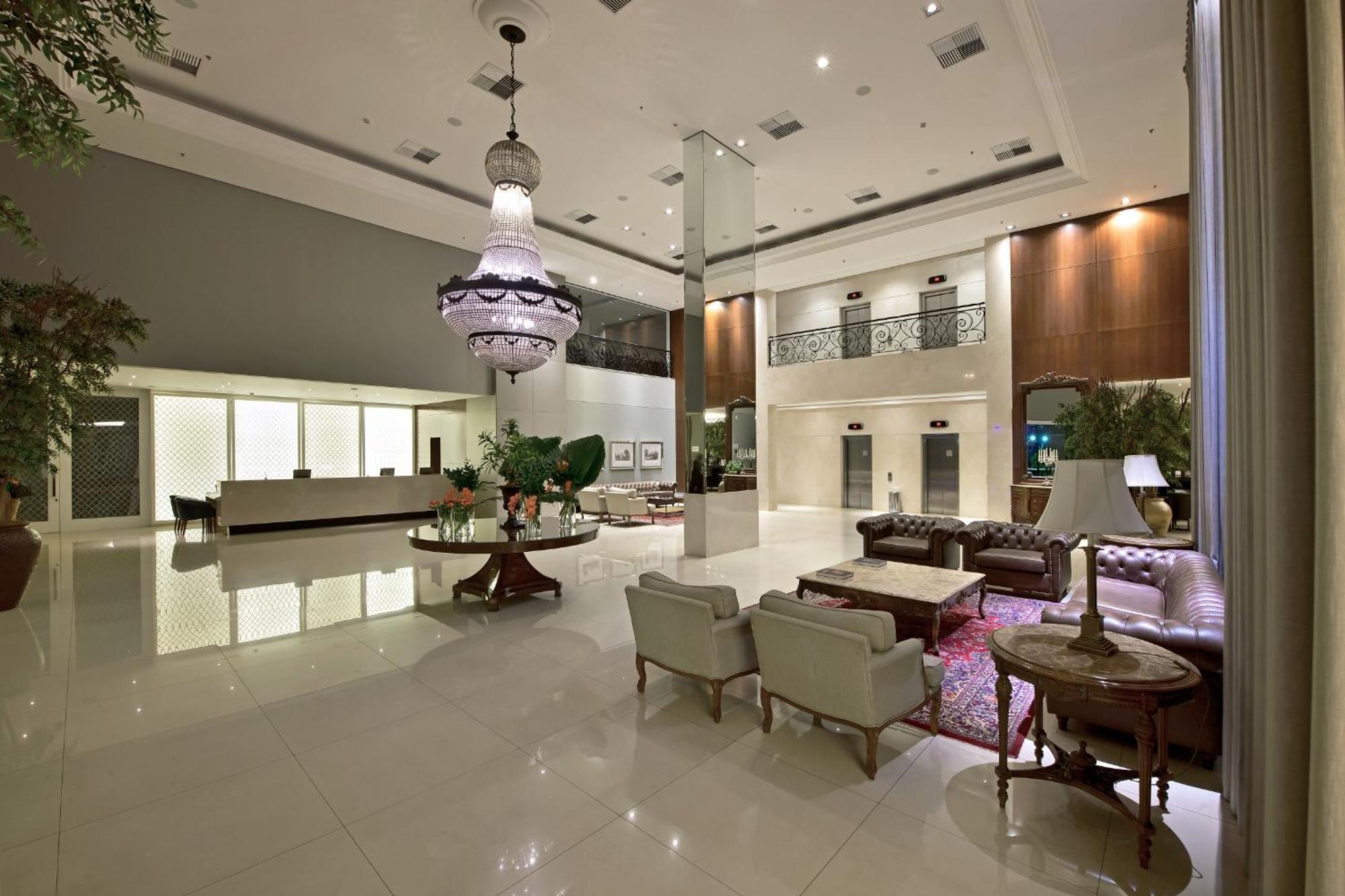 Hotel Mont Blanc Premium Ribeirão Preto Eksteriør billede Lobby