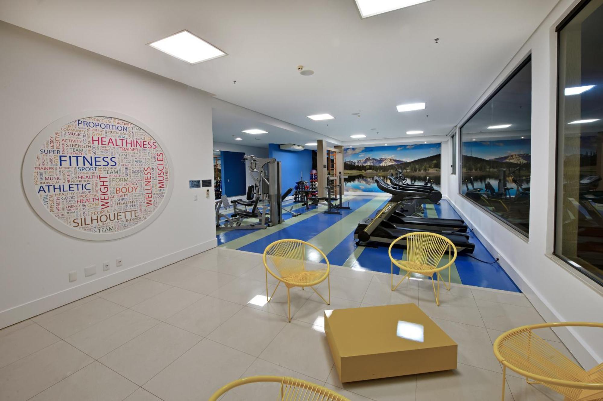 Hotel Mont Blanc Premium Ribeirão Preto Eksteriør billede The gym at the Embassy of the United States in Lima, Peru